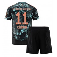 Maglia Calcio Bayern Munich Kingsley Coman #11 Seconda Divisa Bambino 2024-25 Manica Corta (+ pantaloncini)